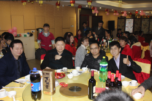思拓微电子年终尾牙晚会